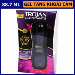 Gel kích thích âm vật Trojan Arouses & Intensifies | Caunhovungtau.com
